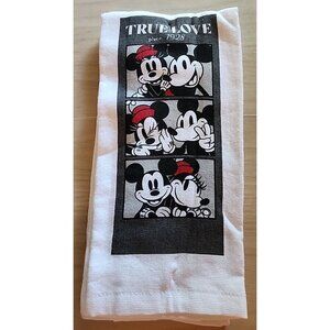 Disney Mickey & Minnie Mouse 2 Pack Kitchen Towel 16 x 26" 100% Cotton True Love